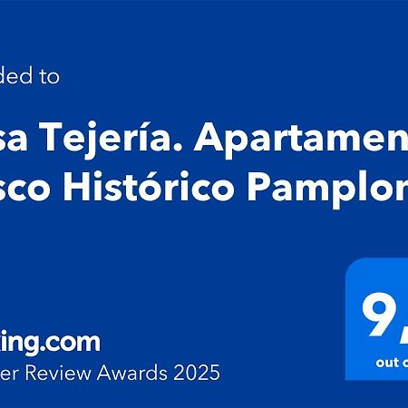 Casa Tejeria. Apartamento Casco Historico Pamplona Luaran gambar